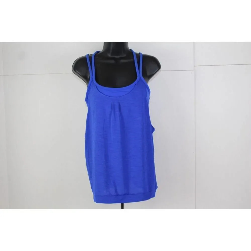 ATHLETA ladies blue tank top size M